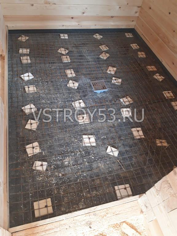 Устройство проливного пола